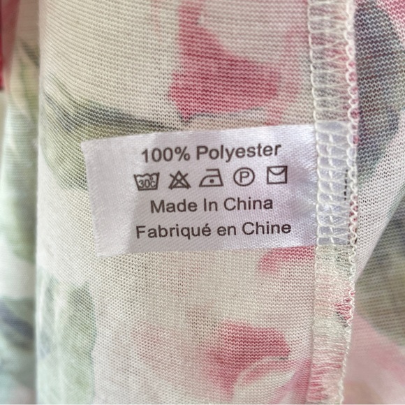 Show Me Your Mumu Brie Garden of Blooms Pink Floral Robe Kimono Size O/S - Picture 10 of 10
